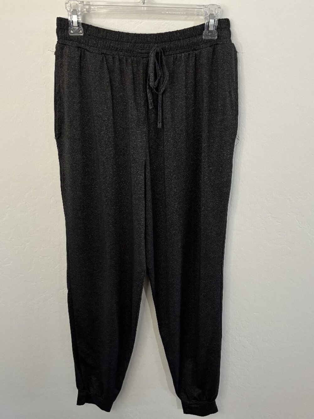 Pine Trails Charcoal Gray Drawstring Jogger Pants | Size L